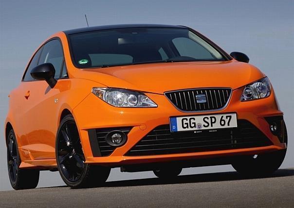 300 Ibiza SC in Lumina Orange schickt Seat jetzt als Sondermodell auf den Markt. Foto: Seat/auto-reporter.net